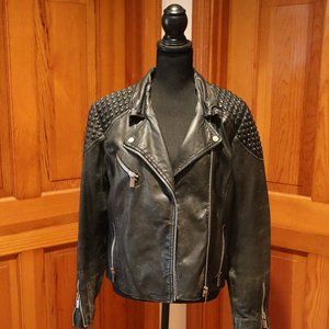 Mango Leather Jacket